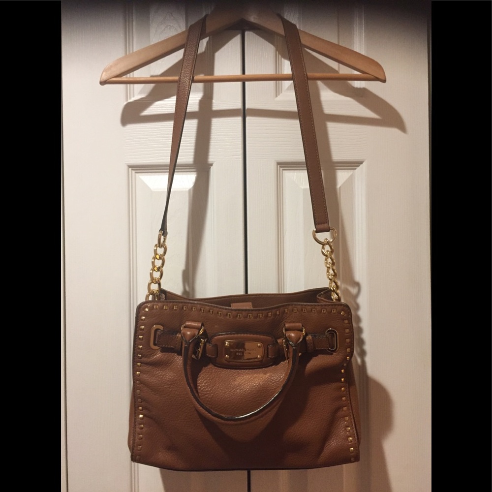 Authentic~Michael Michael Kors~ Leather Satchel - image 1